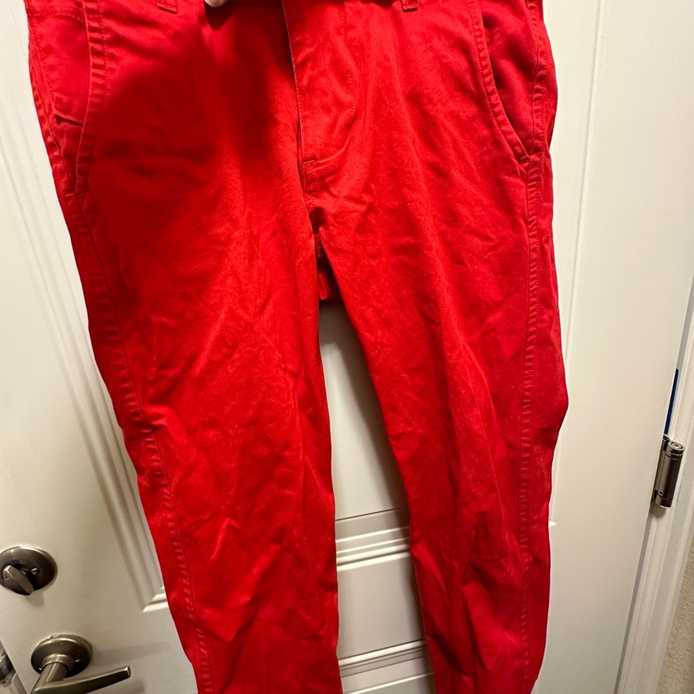 Men's Dockers Red Pants